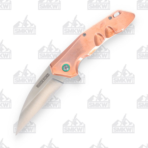 Rough Ryder Copper Wharncliffe Linerlock Folding Knife