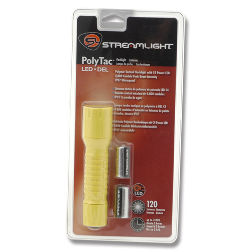 Streamlight PolyTac Flashlight Yellow