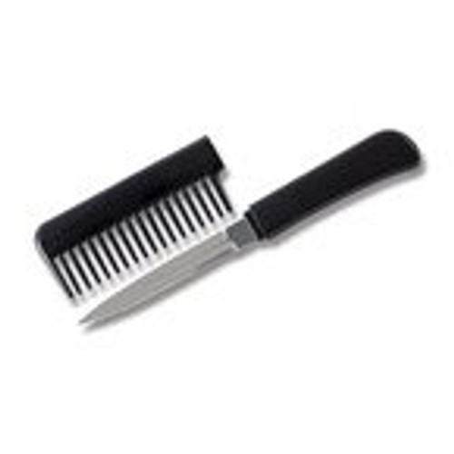 Personal Safety Comb Knife Black