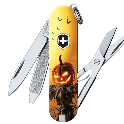 Victorinox Classic SD Swiss Army Knife Halloween 2023 Scarecrow SMKW Special Design