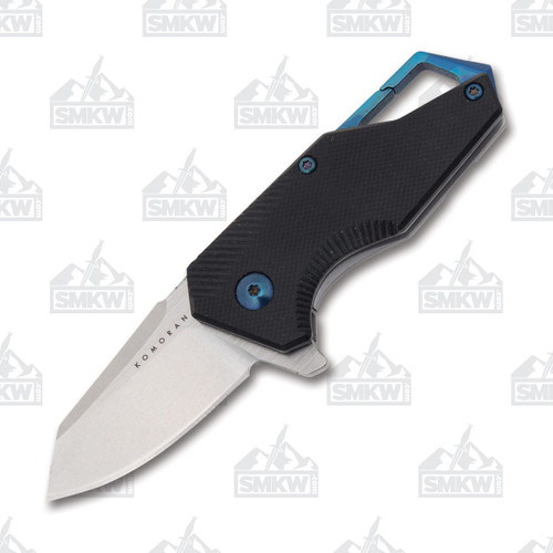 Komoran Black 033 Black G-10 Folding Knife