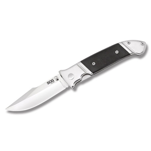 SOG Fielder Folding Knife G-10