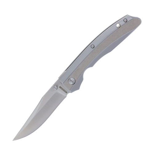 Rough Ryder Stainless Steel Satin Framelock Folding Knife RR2241