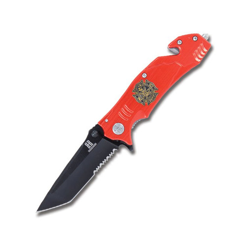 Rough Ryder Firefighter Rescue Folding Knife