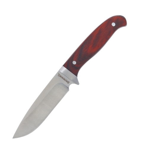 Browning Brown Wood Fixed Blade Skinner