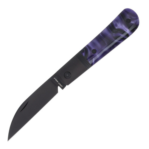 Jack Wolf Laid Back Jack Folding Knife Purple Wave Kirinite 1