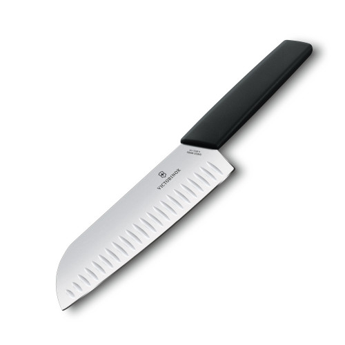 Victorinox Modern Santoku Knife - Black