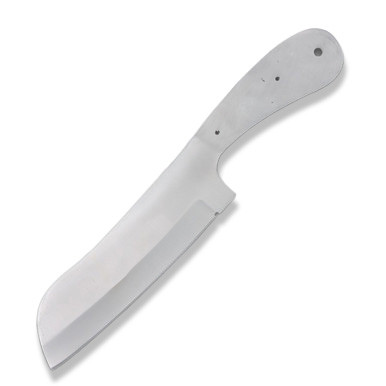 Santoku Blade Blank 6.75 Inch Plain Satin Santoku