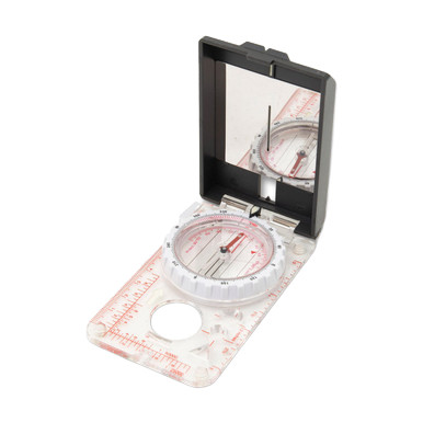 Explorer Folding Baseplate Compass-Clear EXP30