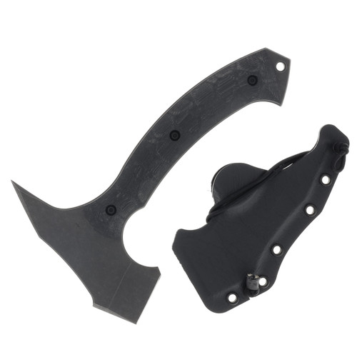 Toor Knives Tomahawk F13 9in Overall G10 Black Axe with Spike TOORTOMAHAWKF13C