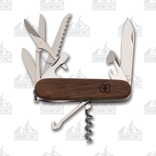 Victorinox Huntsman Swiss Army Knife Hardwood