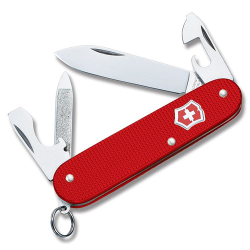 Victorinox Cadet Swiss Army Knife Red Alox