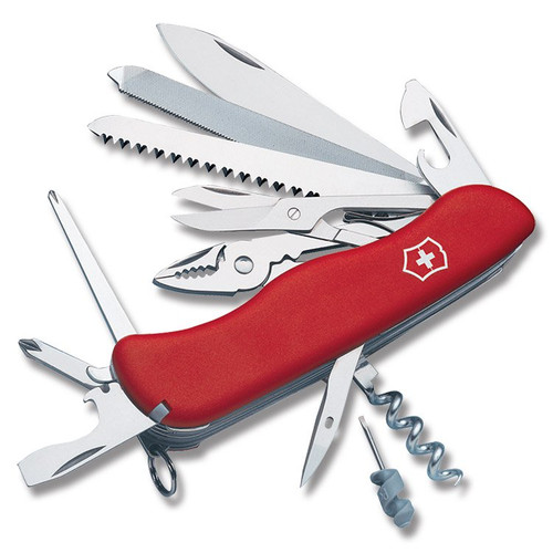 Victorinox Work Champ Swiss Army Knife Red V53761