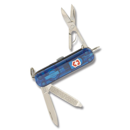 Victorinox Signature Lite Swiss Army Knife Translucent Sapphire