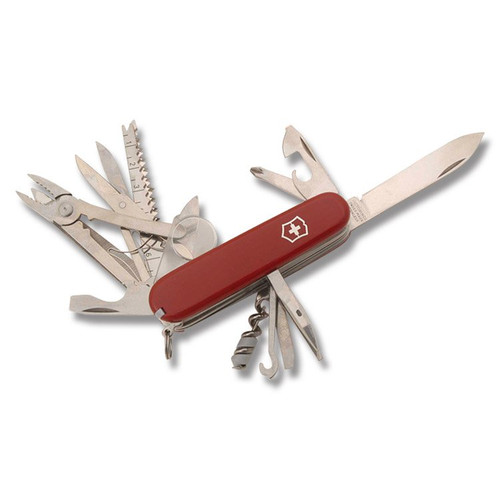 Victorinox Swiss Champ Swiss Army Knife Red with SOS Kit