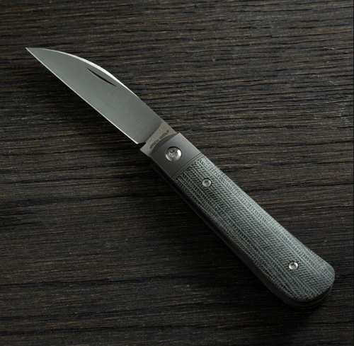 Jack Wolf Laid Back Jack Folding Knife Canvas Micarta