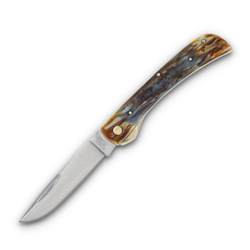 Rough Ryder Classic Cinnamon Bone Stag Work Knife RR2432