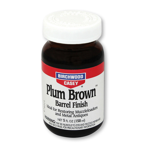 Birchwood Casey Plum Brown Barrel Finish 5-Ounce Jar