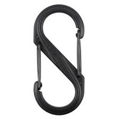 Nite Ize S-Biner 3.5in Black Dual Carabiner Clip