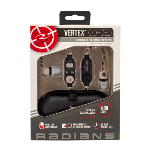 Radians Vertex Corded Electronic Earbuds