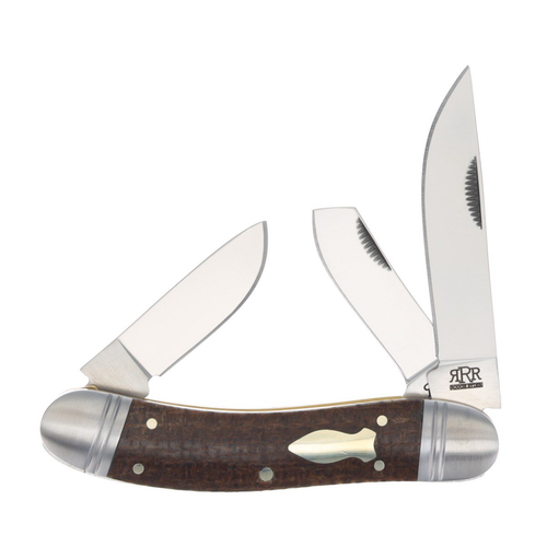 Rough Ryder Reserve Round Up Folding Knife (D2 | Brown Micarta)