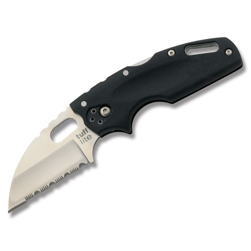 Cold Steel Tuff Lite Folding Knife Black Serrated Edge