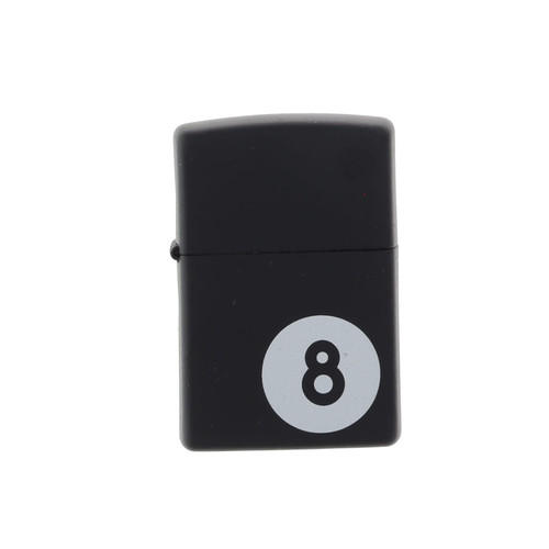 Zippo Eight Ball Black Matte Lighter ZP28432