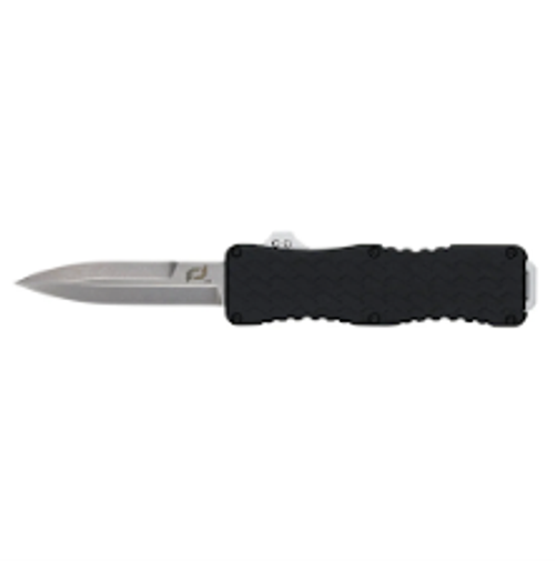 Schrade Uproar OTF Automatic Knife 3in Plain Black Aluminum