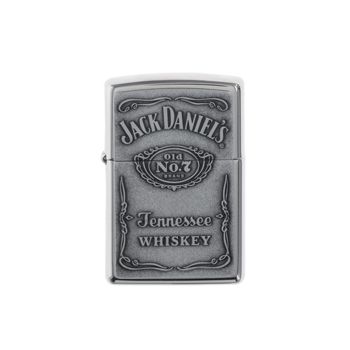 Zippo Jack Daniel's Chrome Lighter ZP16427