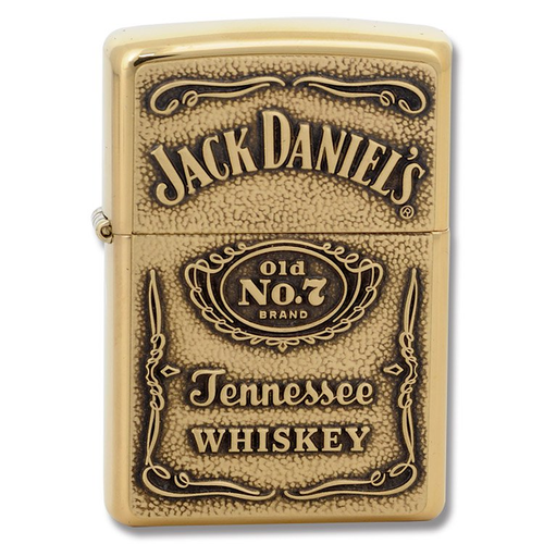Zippo Jack Daniel's Brass Lighter
