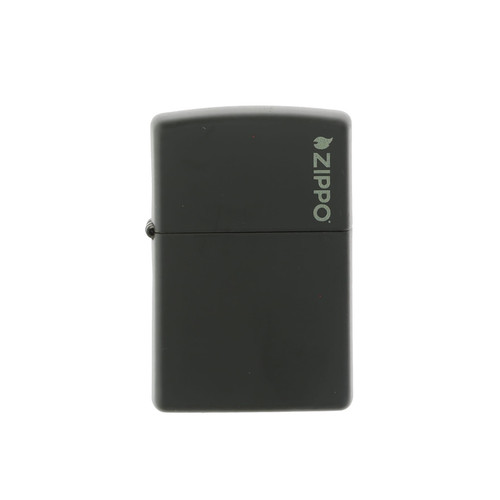 Zippo Logo OD Green Matte Lighter ZP11347