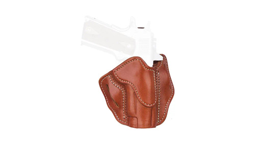 Optic Ready OTW Belt Holster Size 1S Classic Brown RH