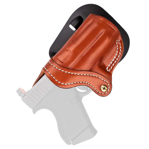 1791 Gunleather Optic Ready OWB Paddle Holster Compact Classic Brown