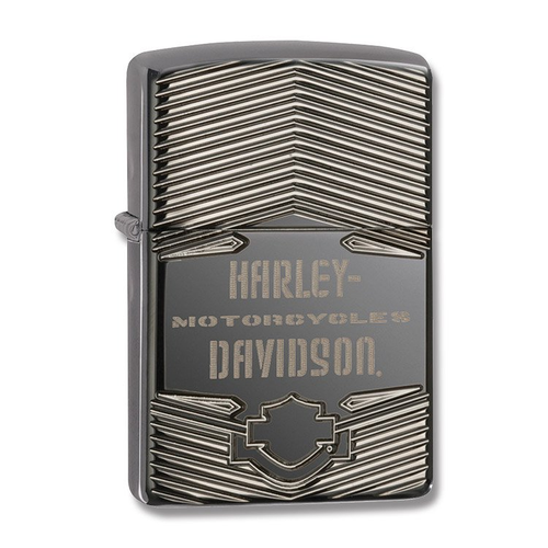 Zippo Harley-Davidson Black Ice Lighter