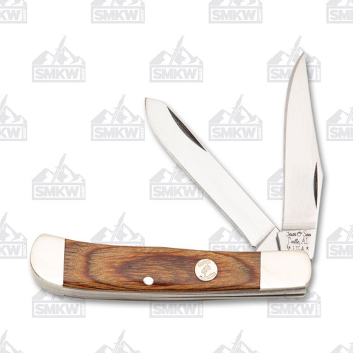 Bear & Son Heritage Walnut Tiny Trapper Pocket Knife BRC2545