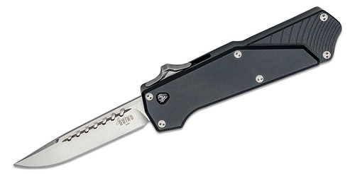 Southern Grind Arachnid OTF Knife - 3.2in Drop Point Plain