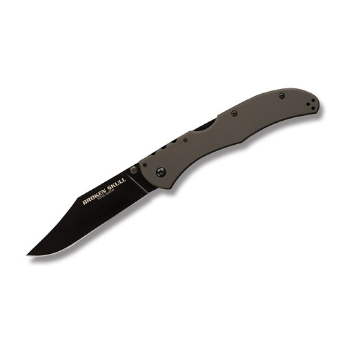 Cold Steel Broken Skull 3 Black Blade OD Green G-10 Handles