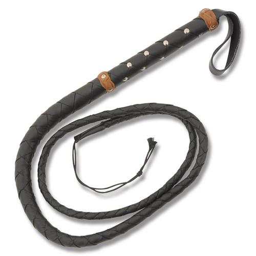 Szco 5Inch Leather Whip 8918055