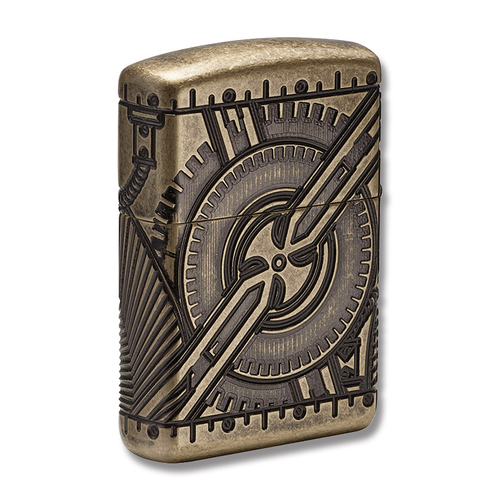 Zippo Steampunk Skull Armor Lighter