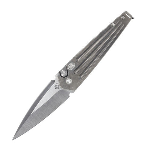 Medford Nosferatu Automatic Tumbled S35VN Gray Standard Hardware