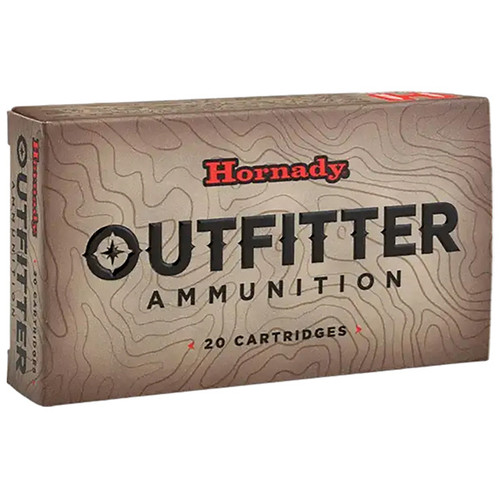 Hornady Ammo Outfitter 257 Weatherby Magnum 20 Rounds Nickel Plated Brass Centerfire 90 Grain Copper Alloy eXpanding 