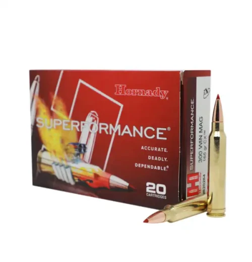 Hornady Superformance .300 Win Mag 165gr CX Solid Poly Tip Ammo 20Rd