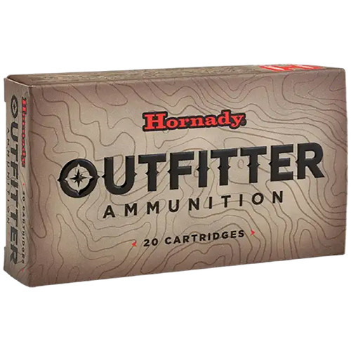 Hornady Outfitter 300 Winchester Magnum 20 Rounds Brass Centerfire 180 Grain Copper Alloy eXpanding 