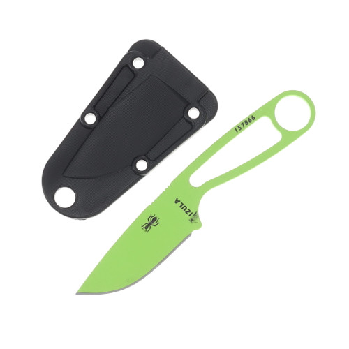 ESEE Knives Izula Venom Green Neck Knife 2.63in Blade with Survival Kit IZULAVGKIT
