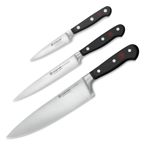 Wusthof Classic 3 Piece Chef's Knife Set 1120160301