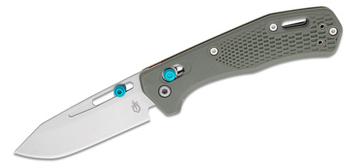 Gerber Assert Green S30V Plain Edge Folding Knife