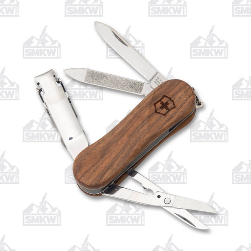 Victorinox Nail Clip 580 Folding MultiTool Walnut