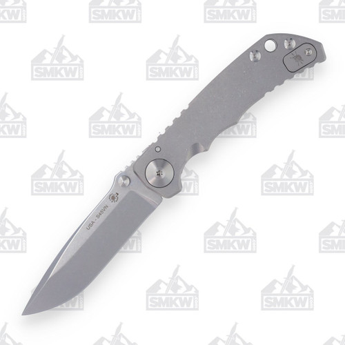 Spartan Harsey Stonewash Titanium Folding Knife