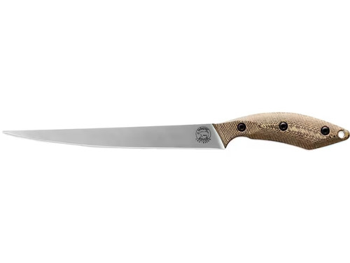 White River Fillet knife 8.0 in Maple and Black Richlite Handle