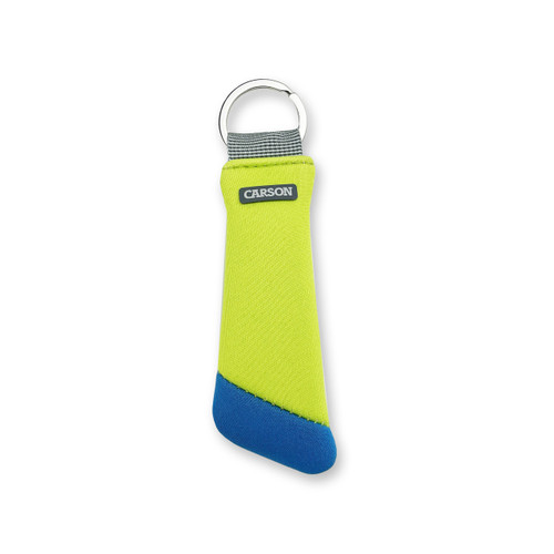 Carson Optical Floating Keychain (Orange/Blue)